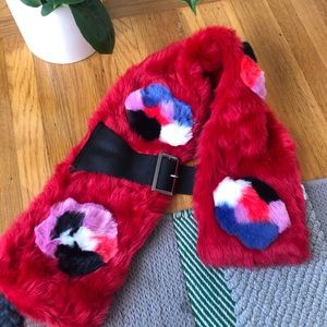 Heurah Faux Fur Scarf. Never worn